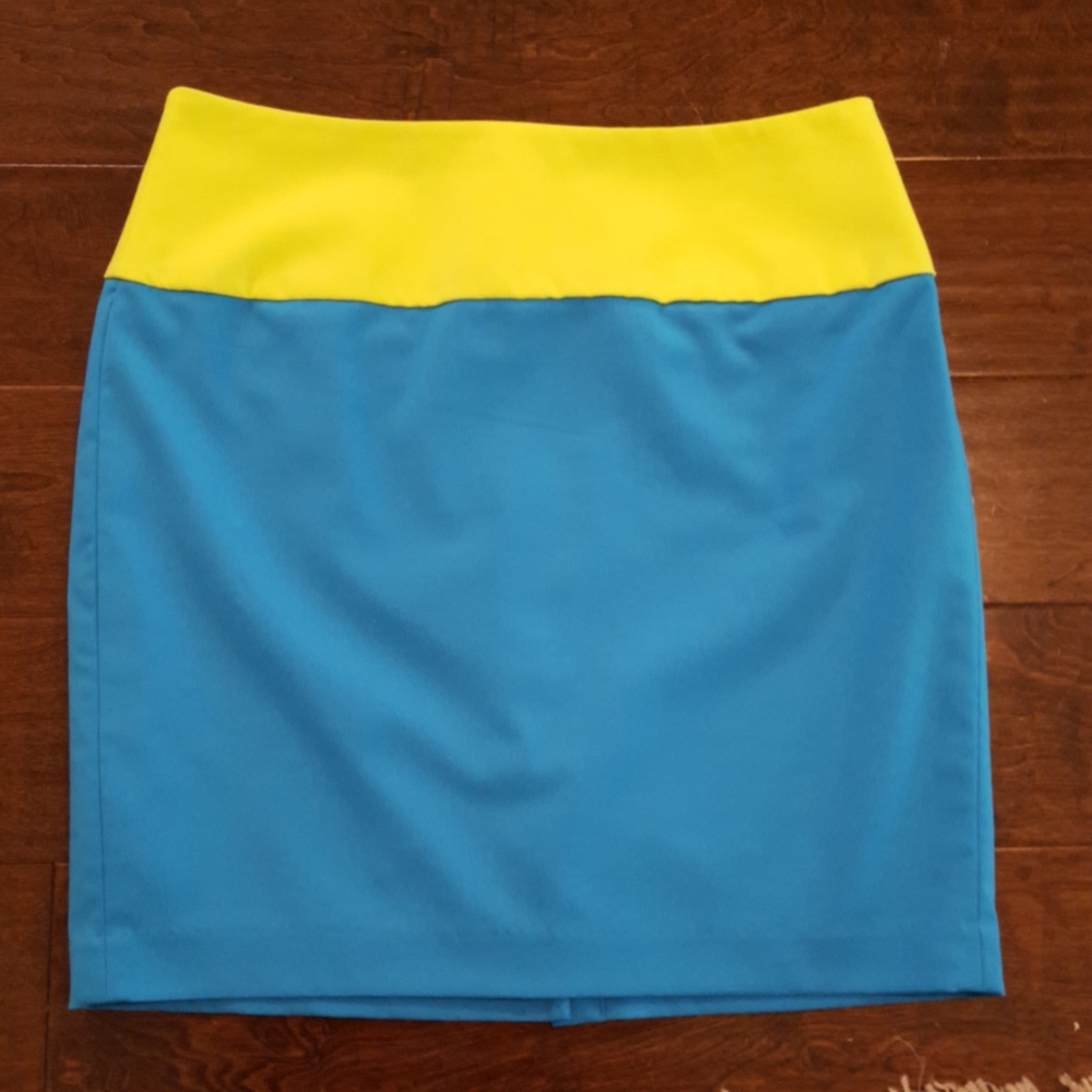 Prabal Gurung Colorblock Skirt